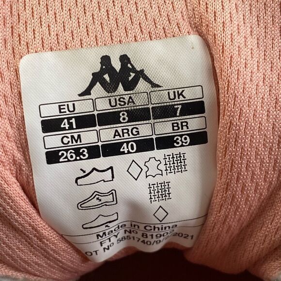 MENS KAPPA AUTHENTIC ATLANTA 2 sneaker shoes size 8 - Picture 7 of 8